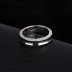Silver Cubic Zirconia Band Ring 70100021