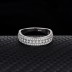 Silver Cubic Zirconia Band Ring 70100027