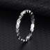 Silver Cubic Zirconia Band Ring 70100028