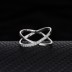 Silver Cubic Zirconia Band Ring 70100029