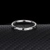 Silver Cubic Zirconia Band Ring 70100041