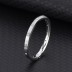 Silver Cubic Zirconia Band Ring 70100041