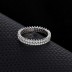 Silver Cubic Zirconia Band Ring 70100043