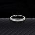 Silver Cubic Zirconia Band Ring 70100046