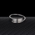 Silver Lines Band Ring 70100050