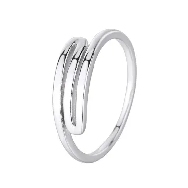 Silver Lines Band Ring 70100050