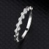 Silver Cubic Zirconia Band Ring 70100052
