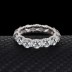 925 Sterling Silver Full Cubic Zirconia Ring 70100091