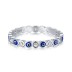 925 Sterling Silver CZ Evil Eye Band Rings 70100093