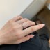 925 Sterling Silver CZ Evil Eye Band Rings 70100093