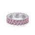 Full Love Hearts Zirconia Band Ring 70100108