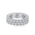 Full Love Hearts Zirconia Band Ring 70100108