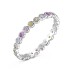 Rainbow Bubble Zirconia Band Ring 70100109