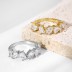 Shiny Zirconia Cluster Band Ring 70100111