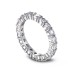 Sparkle Round Zirconia Band Ring 70100120