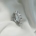 Shiny Sapphire Zirconia Eternity Band Ring 70100122