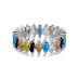 Shiny Mariquise Zirconia Band Ring 70100123