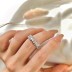 Shiny Mariquise Zirconia Band Ring 70100123