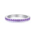 Multicolor Zirconia Stackable Band Ring 70100125