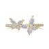 Butterfly Zirconia Band Ring 70100128