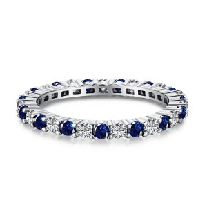 Minimalist Zirconia Stackable Band Ring 70100140