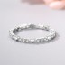 Shiny Heart Zirconia Stackable Band Ring 70100143