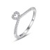 Geometric Hearts Zirconia Band Ring 70100146