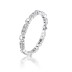 Minimalist Hearts Zirconia Stackable Band Ring 70100158