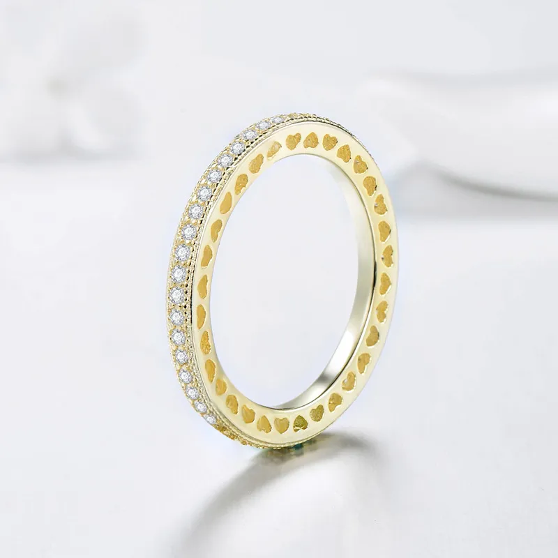 Sweet Hearts Zirconia Band Ring 70100163 - image1