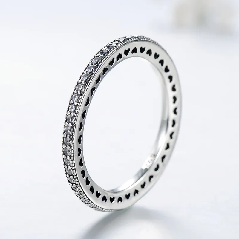 Sweet Hearts Zirconia Band Ring 70100163 - image2