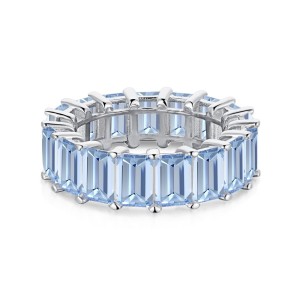 Sparkle Line Zirconia Party Band Rings 70100166