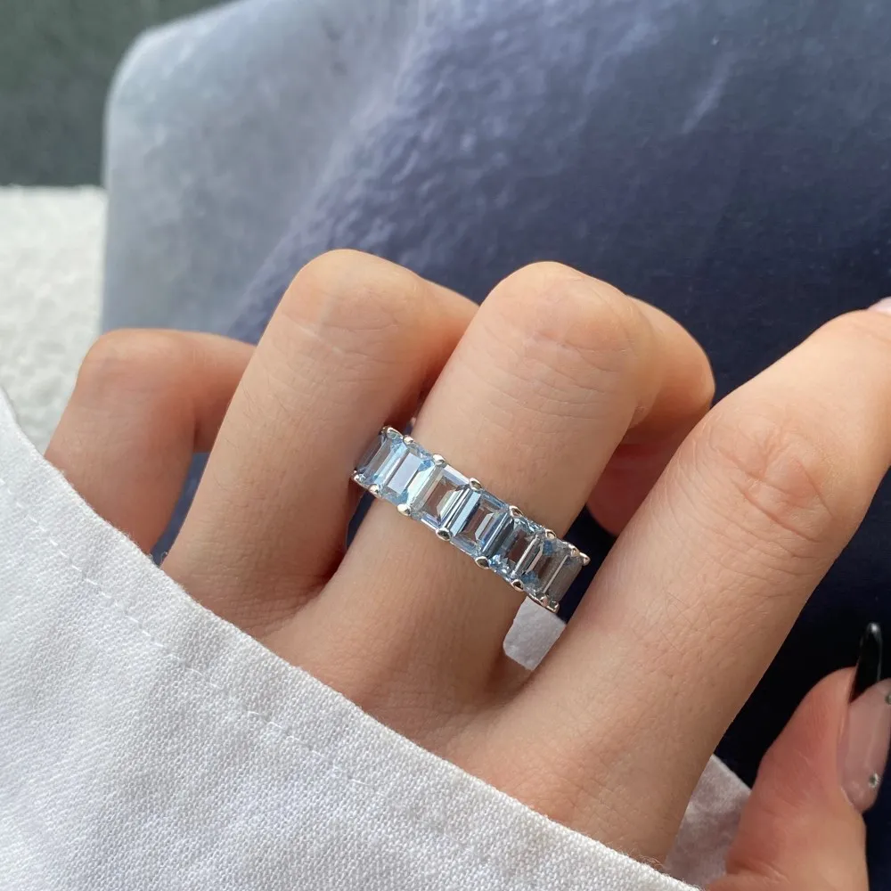 Sparkle Line Zirconia Party Band Rings 70100166 - image4