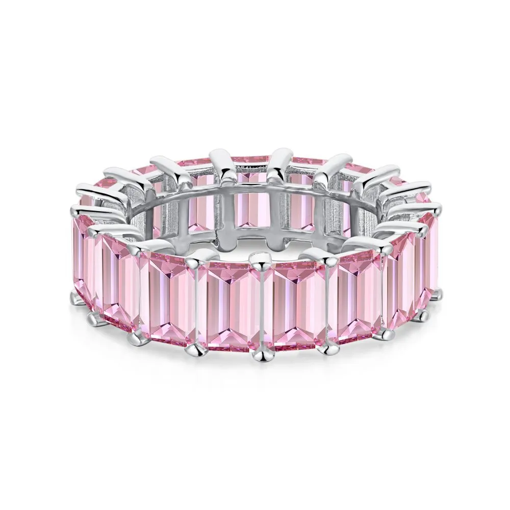 Sparkle Line Zirconia Party Band Rings 70100166