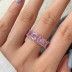 Sparkle Line Zirconia Party Band Rings 70100166