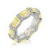 Luxury Rectangle Zirconia Party Band Rings 70100167