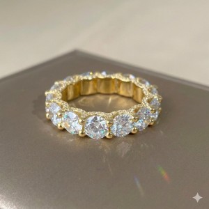 Luxury Cubic Zirconia Band Engagement Rings 70100170