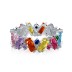 Sparkle Colorful Rectangle Zirconia Band Party Rings 70100178