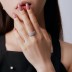 Sparkle Zirconia Wide Party Band Rings 70100181