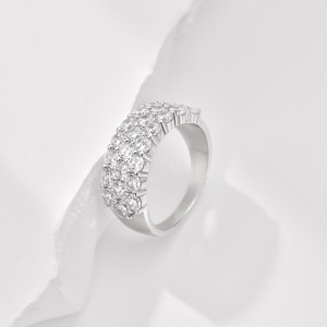 Sparkle Zirconia Wide Party Band Rings 70100181