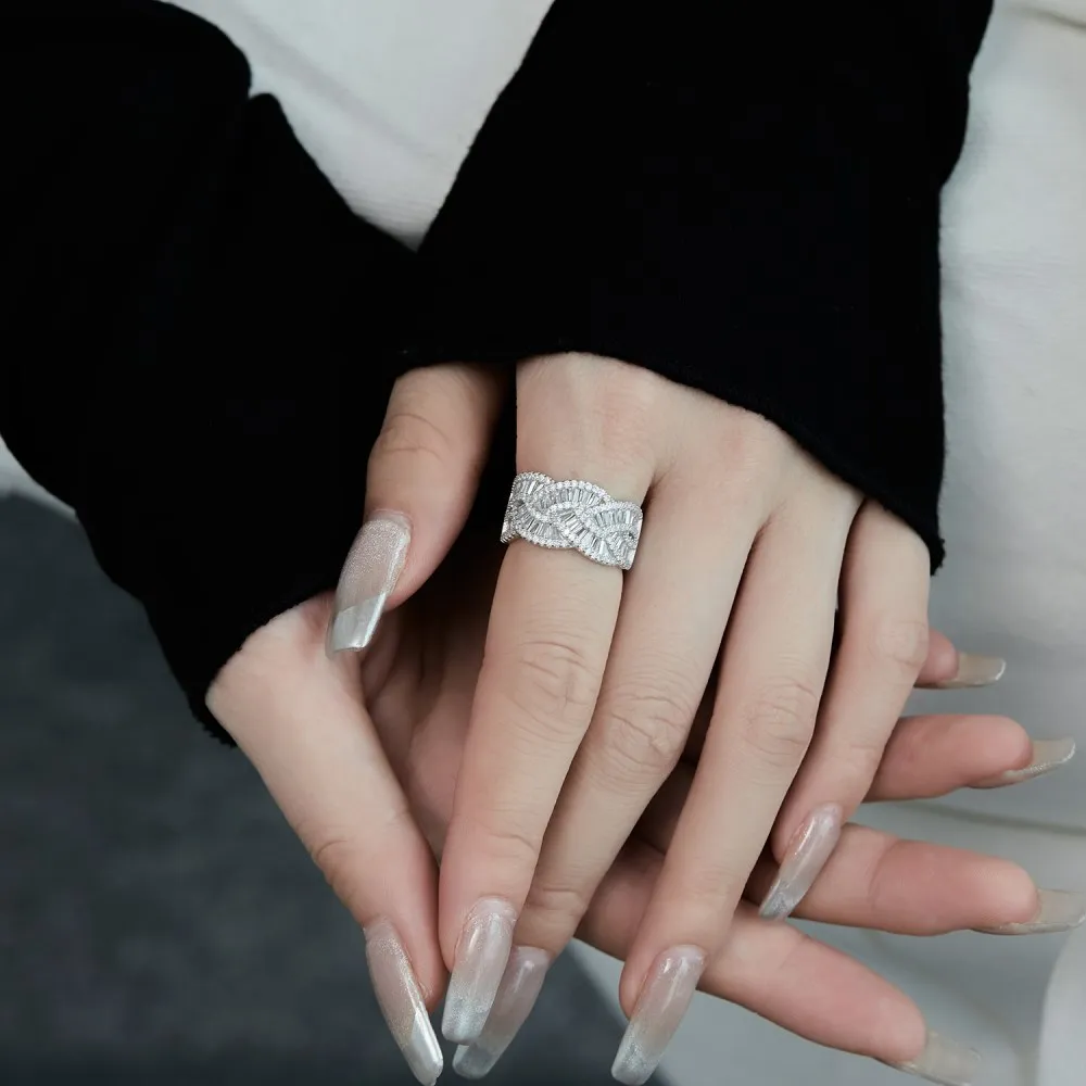 Luxury Full Zirconia Party Band Rings 70100185 - image1