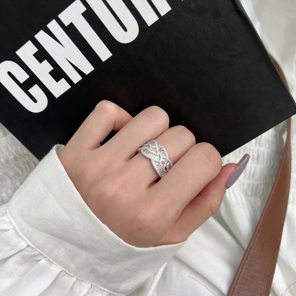 Luxury Full Zirconia Party Band Rings 70100185 - image2