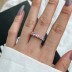 Lovely Heart Zirconia Party Band Rings 70100187