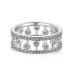 Shiny Zirconia Hollow Out Party Band Rings 70100191