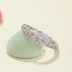 925 Sterling Silver Luxury Rainbow Zirconia Band Ring 70100206