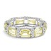 925 Sterling Silver Shiny Heart Zirconia Band Ring 70100261