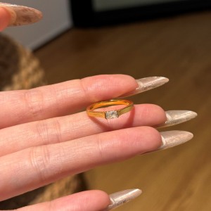 925 Sterling Silver Brushed Matte Dual-Finish Stacking Ring 70100517