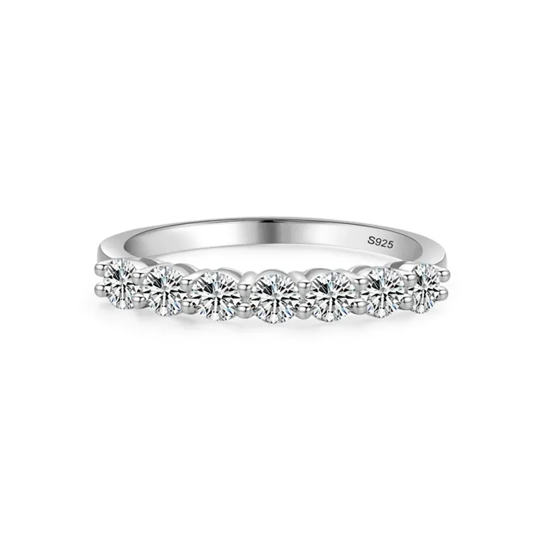 925 Sterling Silver Classic CZ Stacking Band Ring 70100534 925 Sterling Silver Classic CZ Stacking Band Ring 70100534