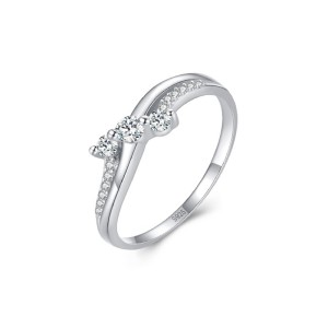 925 Sterling Silver Micro-Pavé CZ Ring 70100556 925 Sterling Silver Micro-Pavé CZ Ring 70100556