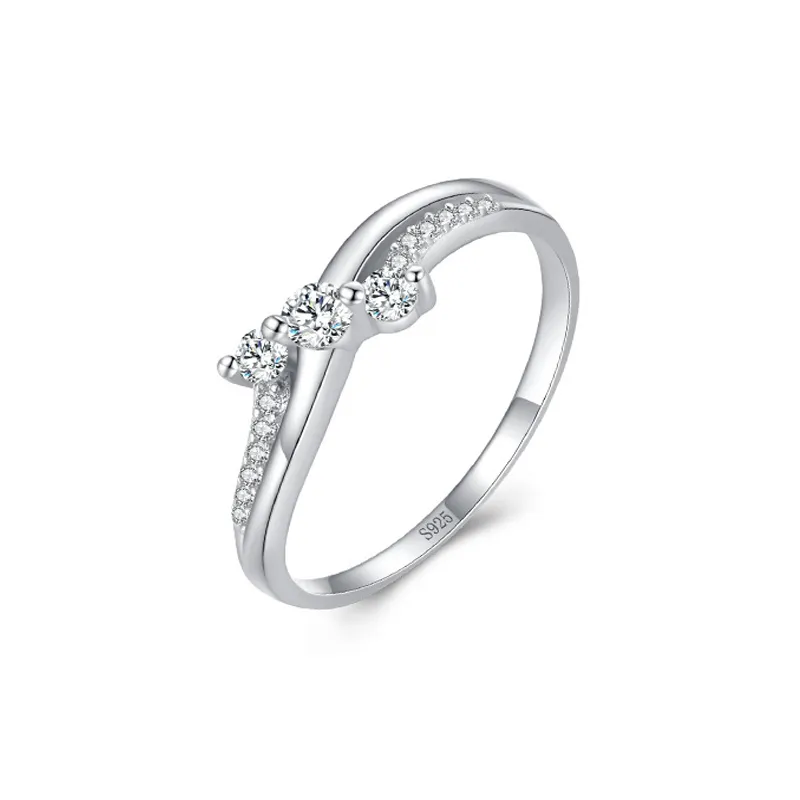 925 Sterling Silver Micro-Pavé CZ Ring 70100556 925 Sterling Silver Micro-Pavé CZ Ring 70100556