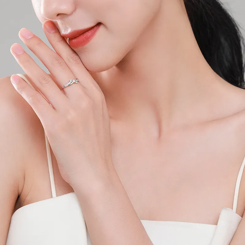 925 Sterling Silver Micro-Pavé CZ Ring 70100556 - image1